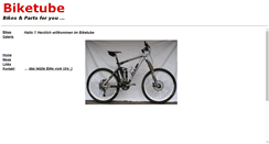 Desktop Screenshot of biketube.ch